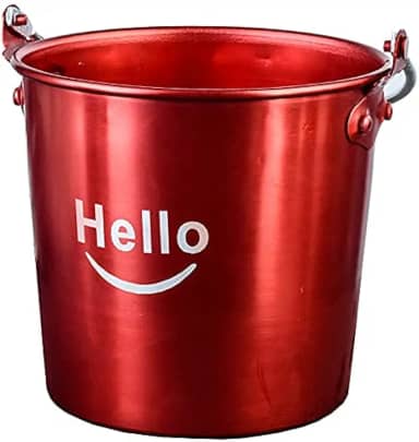 Baldes de gelo refrigeradores, refrigerador de vinho com pinça, balde de gelo de aço inoxidável para festas, churrasco e balde de gelo de buffet