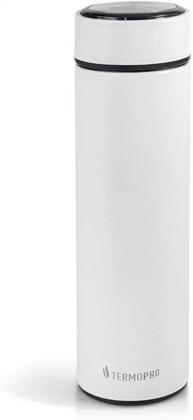 Squeeze Térmico Branco Inox 500 Ml Termopro