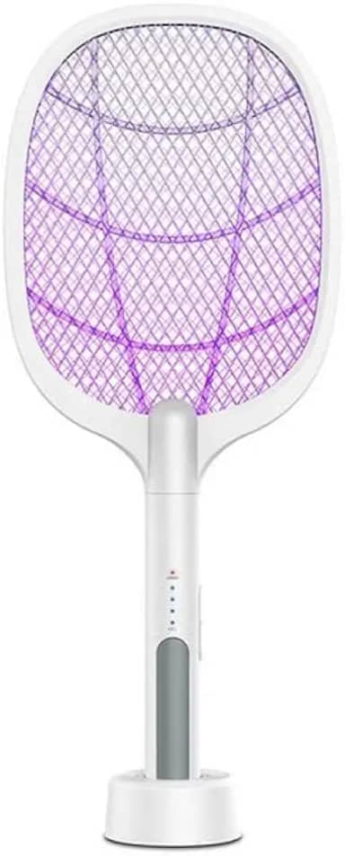 Raquete Elétrica Recarregável Bivolt Mata Pernilongos Moscas CM21