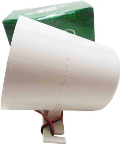 Sirene Alta Potencia Para Alarmes - GLK-10 Branca Original