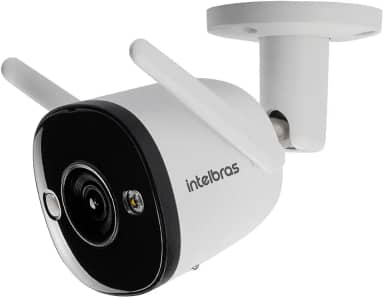 Câmera de Vídeo Externa Compatível com Alexa Wi-Fi Full HD iM5+ Full Color Intelbras