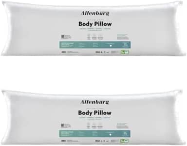 Kit 2 Travesseiro Almofada De Corpo 130x40cm Altenburg