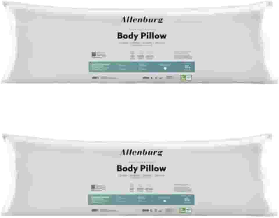 Kit 2 Travesseiro Almofada De Corpo 130x40cm Altenburg