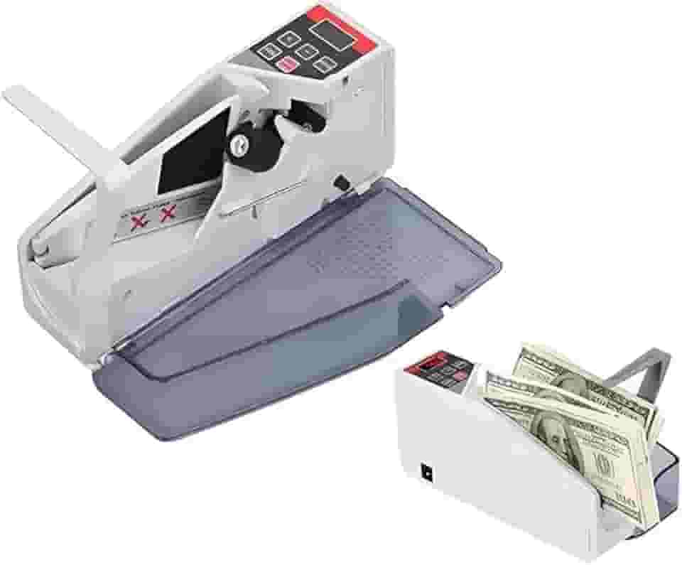 Mini Máquina De Contar Cédulas Notas Dinheiro Portátil Falsificação Bivolt