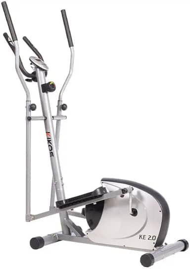 Elíptico Kikos 2.0 Magnético, 8 Níveis de Esforço, Suporta 100 kg, Amplitude de passada = 30 cm, Silenciosa, ideal para uso residencial.