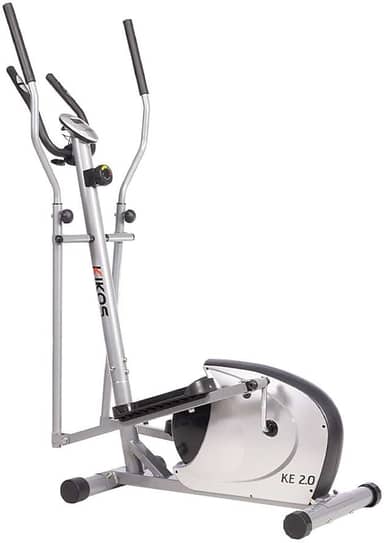Elíptico Kikos 2.0 Magnético, 8 Níveis de Esforço, Suporta 100 kg, Amplitude de passada = 30 cm, Silenciosa, ideal para uso residencial.
