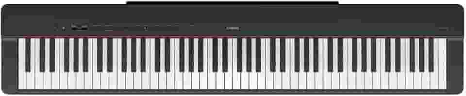 Piano Digital P 225B Preto 88 Teclas Sensitivas Com Fonte e Pedal Yamaha