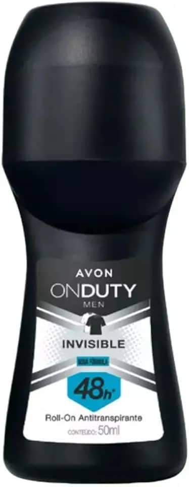 Desodorante Roll-On Avon Masculino On Duty Men Invisible