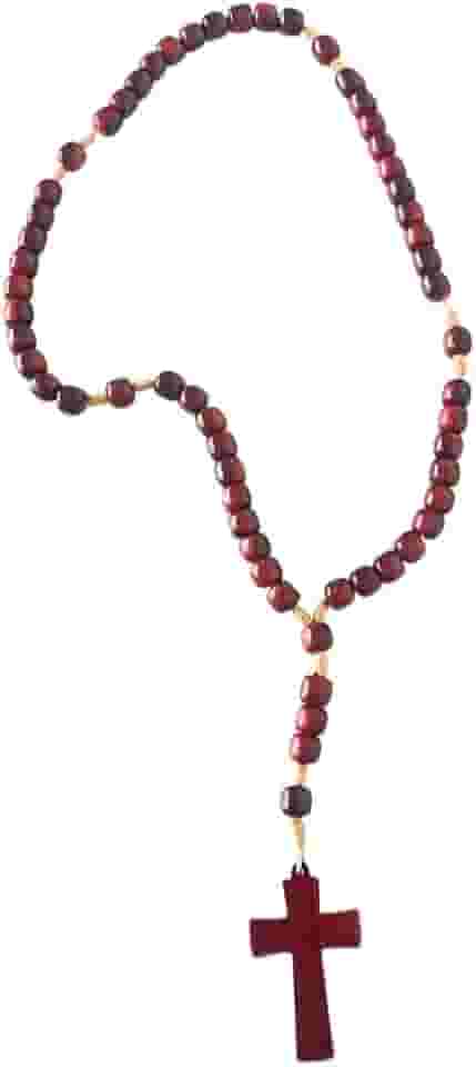 Terço Madeira Imbuia Tradicional Resistente