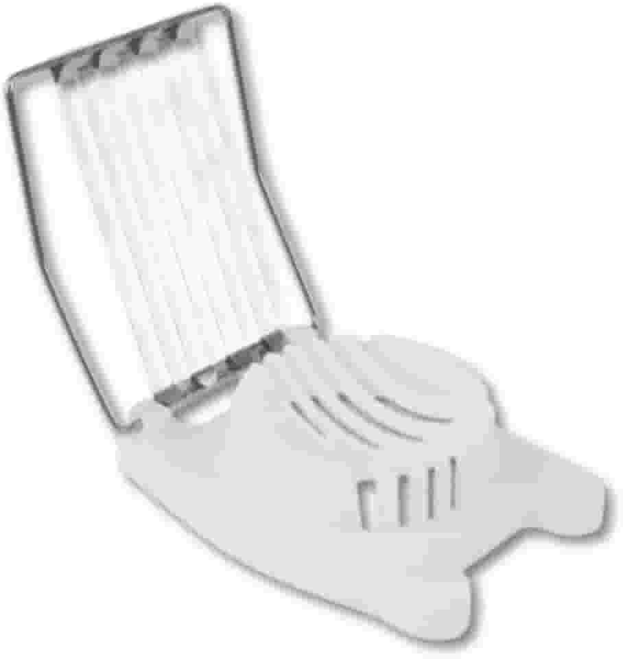 Fatiador de Ovos Inox com Base Plástica – Cortes Precisos, Uniformes e Sem Esmagar | Compacto, Higiênico e Ideal para Saladas, Sanduíches e Refeições Rápidas