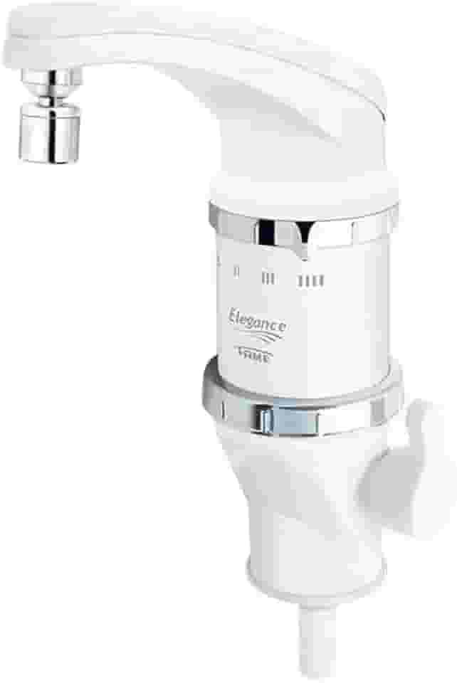 Torneira Elétrica Fame Elegance 4 Temperaturas Super Potente de Bancada Branca 220V