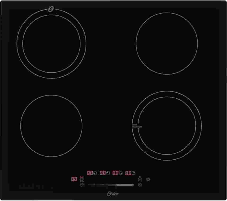 Cooktop por Indução Oster, Touch Screen, 4 Bocas, 220V, OTOP402