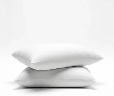 Kit Com 02 Travesseiros Percal 200 Fios 100% Algodão Super Macio e Confortável 50x70cm Fibra Siliconada, Não Alérgico - Lavável em Máquina | Admirare
