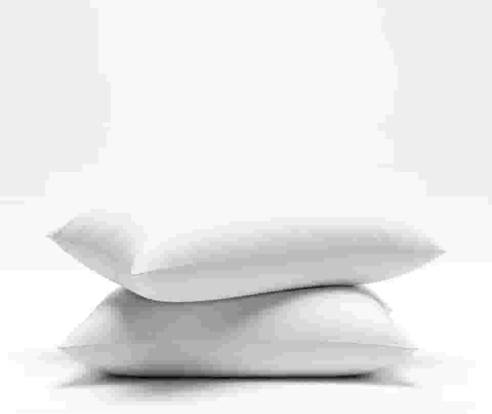 Kit Com 02 Travesseiros Percal 200 Fios 100% Algodão Super Macio e Confortável 50x70cm Fibra Siliconada, Não Alérgico - Lavável em Máquina | Admirare