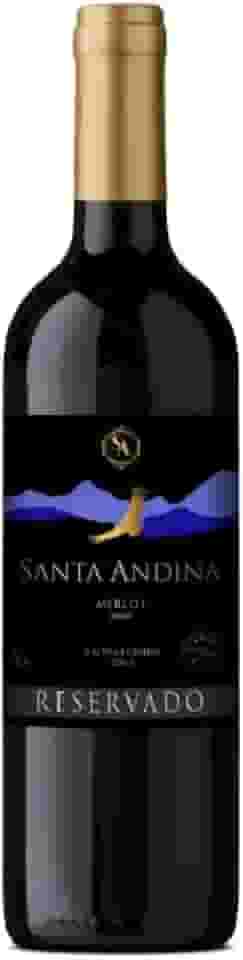 Santa Andina Vinho Tinto Chileno Reservado Merlot 750 Ml