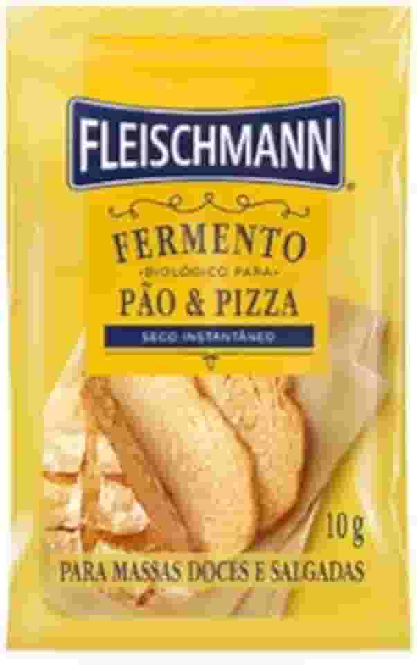 Fermento Biológico Pão e Pizza Seco Fleischmann 10g