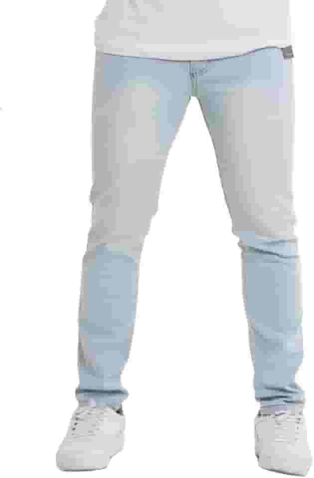 Calça Jeans Masculina Skinny Sarja Lycra