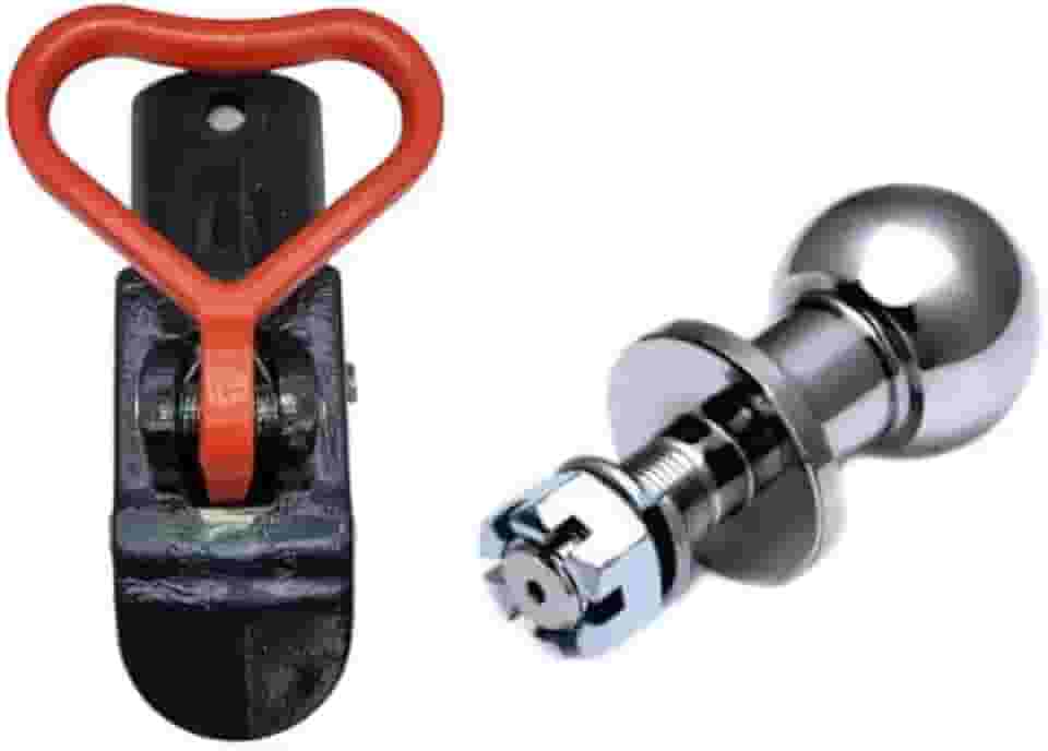 Munheca 2.500 kg ClaDan com Bola ISO 50mm – Engate Reboque para Carretinha, Aço Reforçado, Alta Resistência