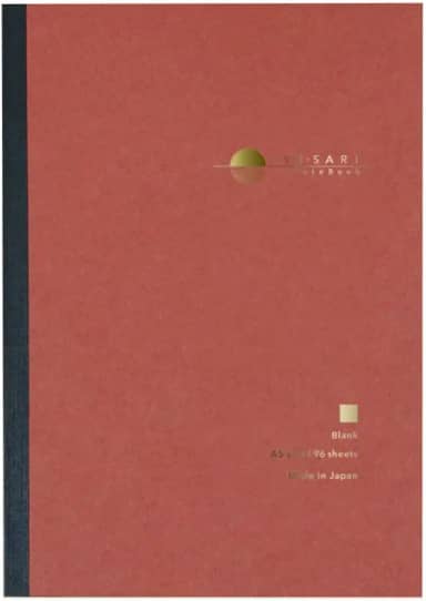 Caderno Nakabayashi YU-SARI NYN-A501-W para caneta-tinteiro, A5, cor sólida