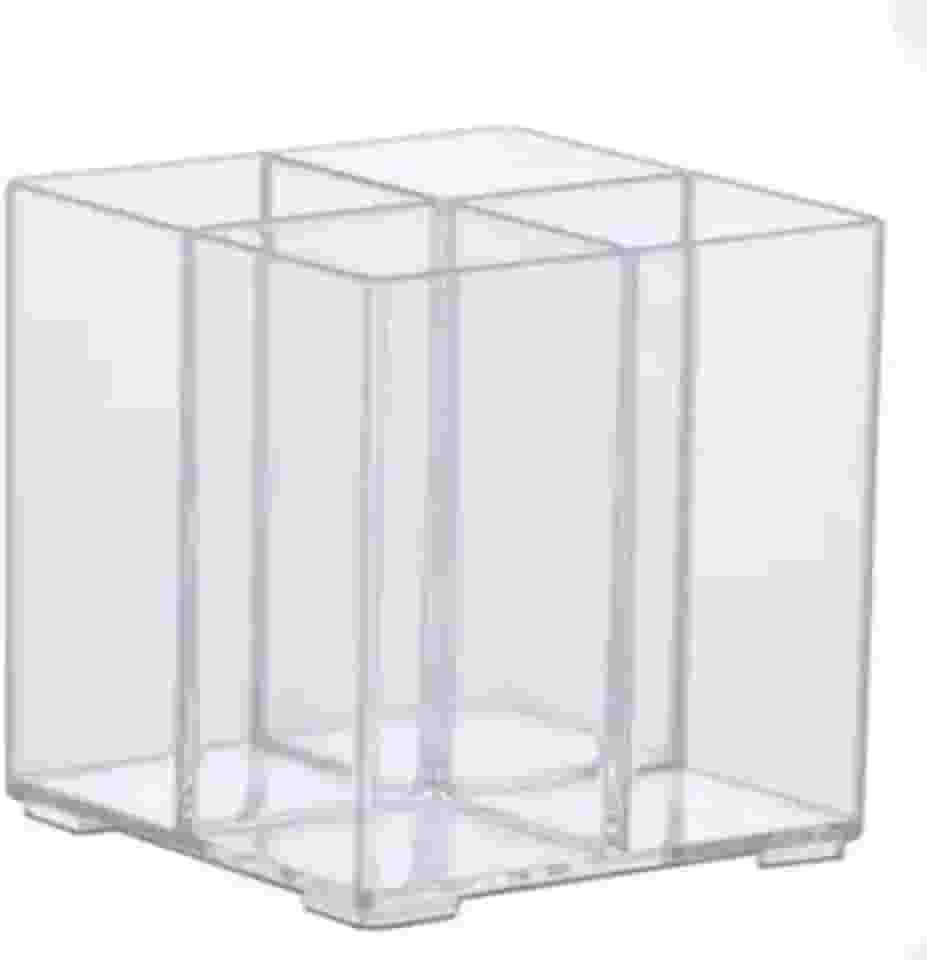 Organizador Talher Acrilico Divisoria Porta Pincel Maquiagem