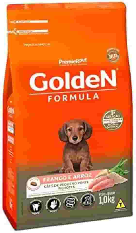 Premier Pet Ração Golden Fórmula Mini Bits Para Cães Filhotes De Pequeno Porte Sabor Frango E Arroz 1Kg Para Todas Pequeno Filhotes