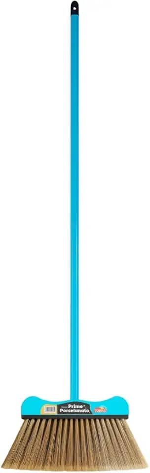Vassoura Porcelanato Prime com Cabo 1,20m – Cerdas Suaves para Pisos Delicados : Laminados, Vinilicos e Porcelanato Residencial ou Escritórios e Consultorios