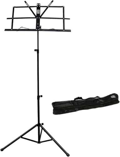 Estante Partitura Suporte Pedestal Cavalete Bolsa Ferro Ibox