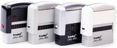 Carimbo Personalizado 38x14mm 4 linhas - 15 Cores Disponíveis! Qualidade e Agilidade na Personalização Personalização em 1Dia Útil