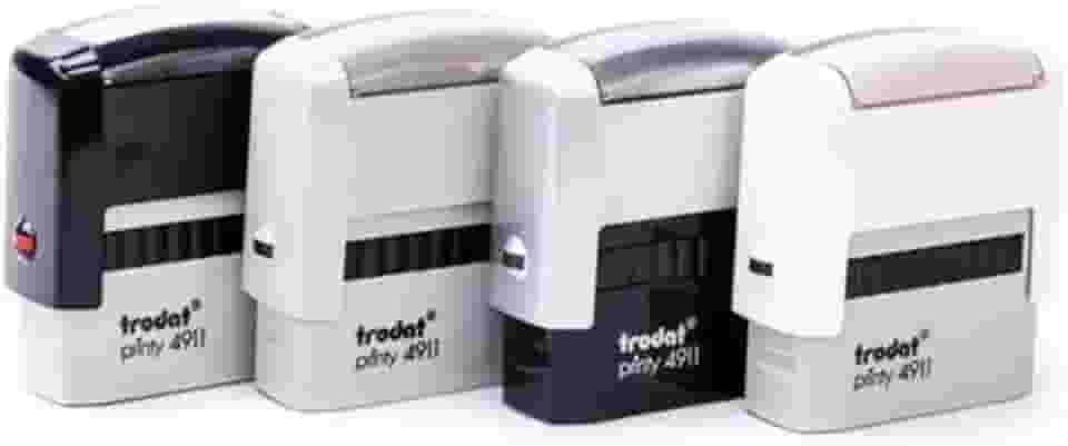 Carimbo Personalizado 38x14mm 4 linhas - 15 Cores Disponíveis! Qualidade e Agilidade na Personalização Personalização em 1Dia Útil