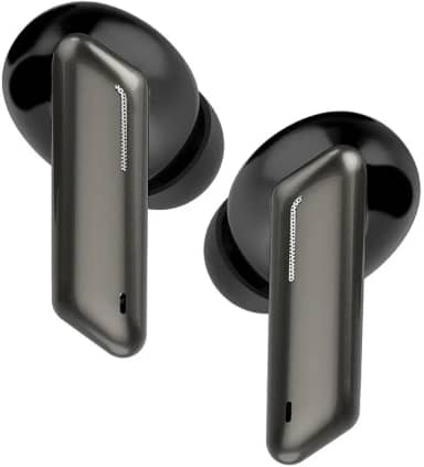 AER by Geonav Fone de Ouvido TWS Aerlive, Bluetooth, Autonomia 4,5* horas, Microfone, Estojo carregador, AER12BK, Preto