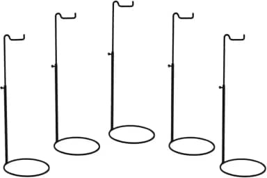 Kit 5 Expositor Porta Bolsa Suporte Para Vitrines Lojas Balcão