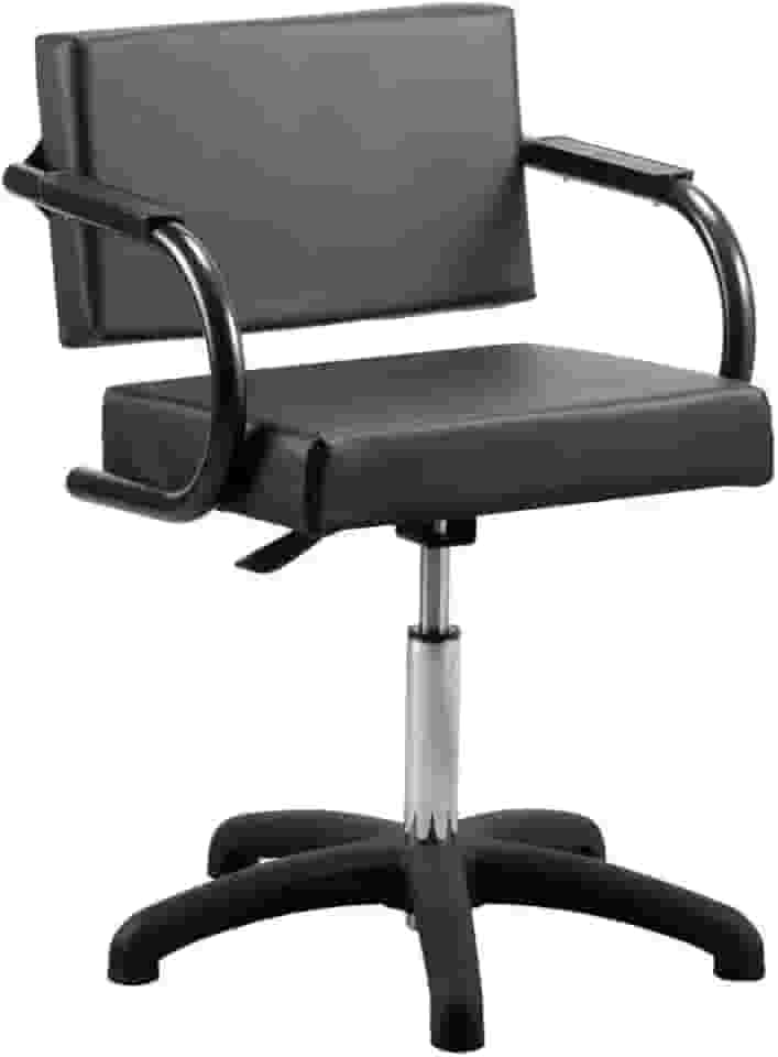 Cadeira de Cabeleireiro Salão de Beleza e Barbearia Dompel Titan Stand Regulagem de Altura Preto