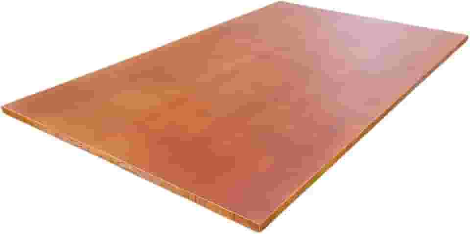 Tampo Madeira Pinus Verniz 2,5cm Escritorio Setup Bancada Mesa Pia (Verniz Mel, 140x70cm)