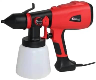 Pistola de Pintura Elétrica Pulverizadora 800W Bico Metálico 220V Reservatório para Tinta 1000 ML