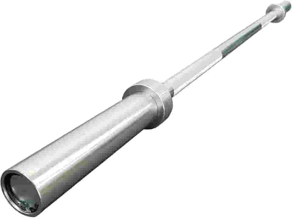 Barra Olímpica 1,50m com Rolamentos para Musculação e Academia