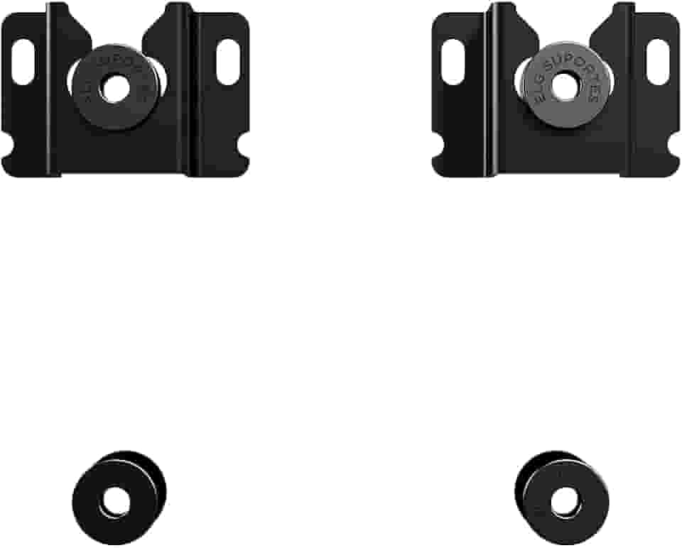 ELG, GENIUS, Suporte Fixo Universal de Parede Para TVs de 14” a 100”, Capacidade até 100 kg, Padrão VESA de 75x75 a 800x400mm, Preto