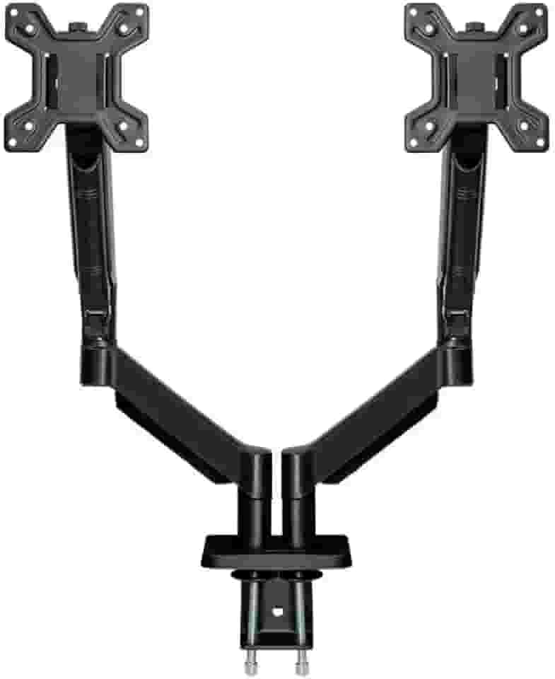 Suporte Articulado Para Dois Monitores Zinnia Nimbo 210 | Pistão à Gás | 13 a 32 Polegadas | Preto | ZNO-ZNNBO210-BK01
