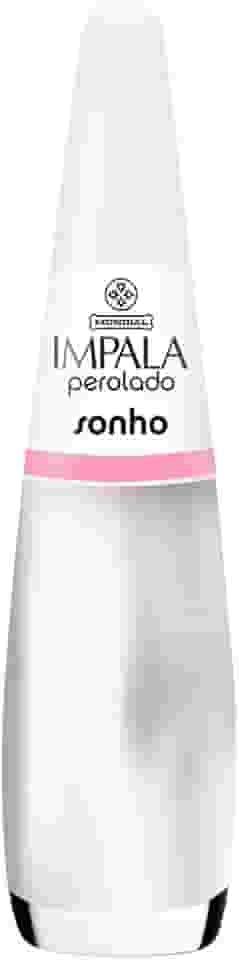Esmalte Perolado Sonho, Impala Cosmeticos, Branco