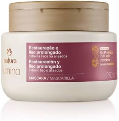 Máscara Lumina Restauradora para Restauração e Liso Prolongado