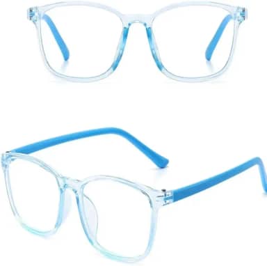 Armação De Óculos Infantil Luxo Anti-blue Ópticos Uv400