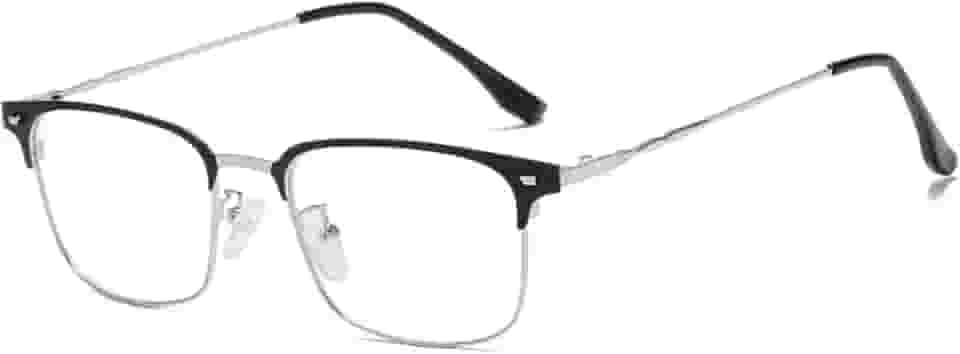 Tomshin Óculos bloqueadores de luz azul anti raios 4-400nm, óculos para jogos de computador, óculos leves, armação retrô