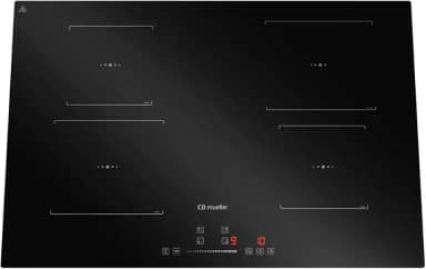 Cooktop Mueller 4 Bocas de Indução com Superturbo MCN4BL 220V