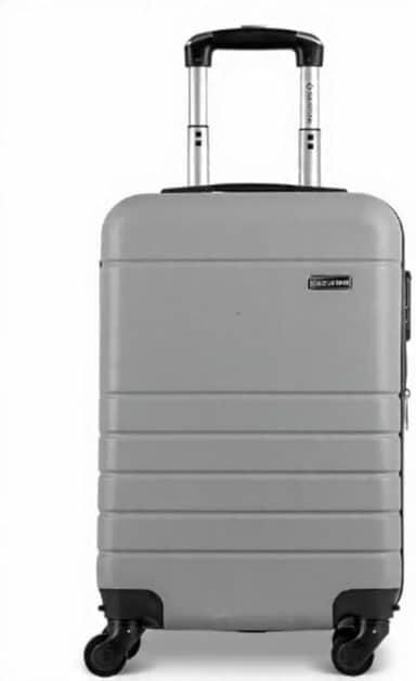 Mala de Viagem Bordo com Rodas 360º Essencial 2 - Prata- Sestini