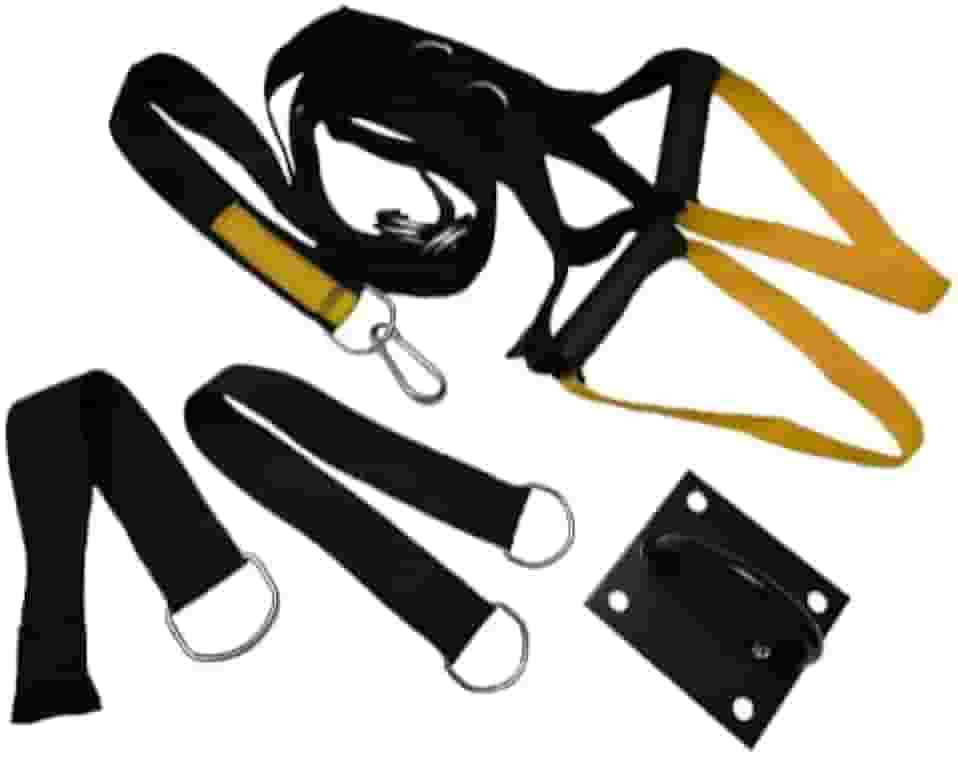 Fita para Treino Suspenso Tipo TRX + Suporte Cross Pilates Yoga Fisioterapia Funcional.