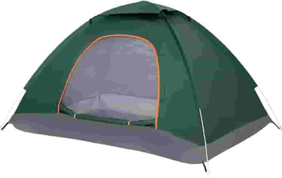 Barraca de praia com árvore de pão Barraca de acampamento de campo aberta rápida e totalmente automática para uso externo (1-2 pessoas)