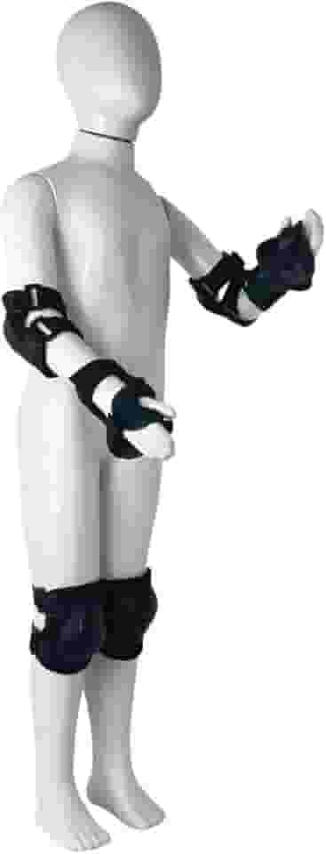 Kit Proteção Segurança Para Esportes Radicais - Tamanhos P M G Infantil Juvenil Joelheira Cotoveleira Munhequeira (M)