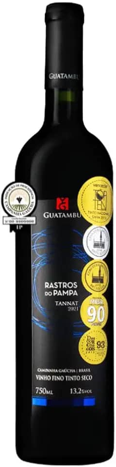 Vinho Tinto Guatambu Rastros do Pampa Tannat