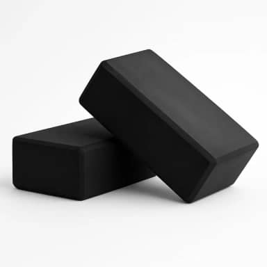PivaStore Kit 2 Blocos Yoga e Pilates EVA Premium – Antiderrapante, Leve e Resistente para Alongamento, Equilíbrio e Reabilitação, 23x15x7 cm – Acessório Fitness, Estúdio, Casa ou Viagem