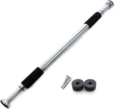 Barra de Exercício Ajustável para Porta Barra Fixa para Musculação Flexão Treino em Casa