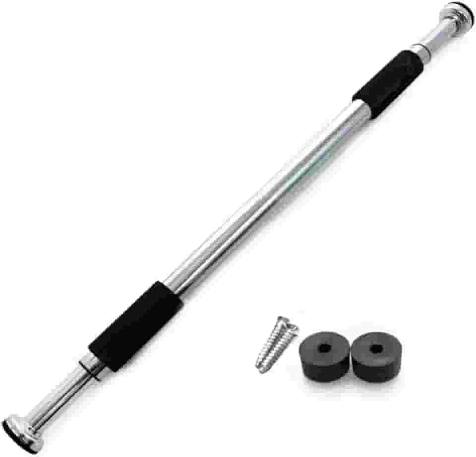 Barra de Exercício Ajustável para Porta Barra Fixa para Musculação Flexão Treino em Casa